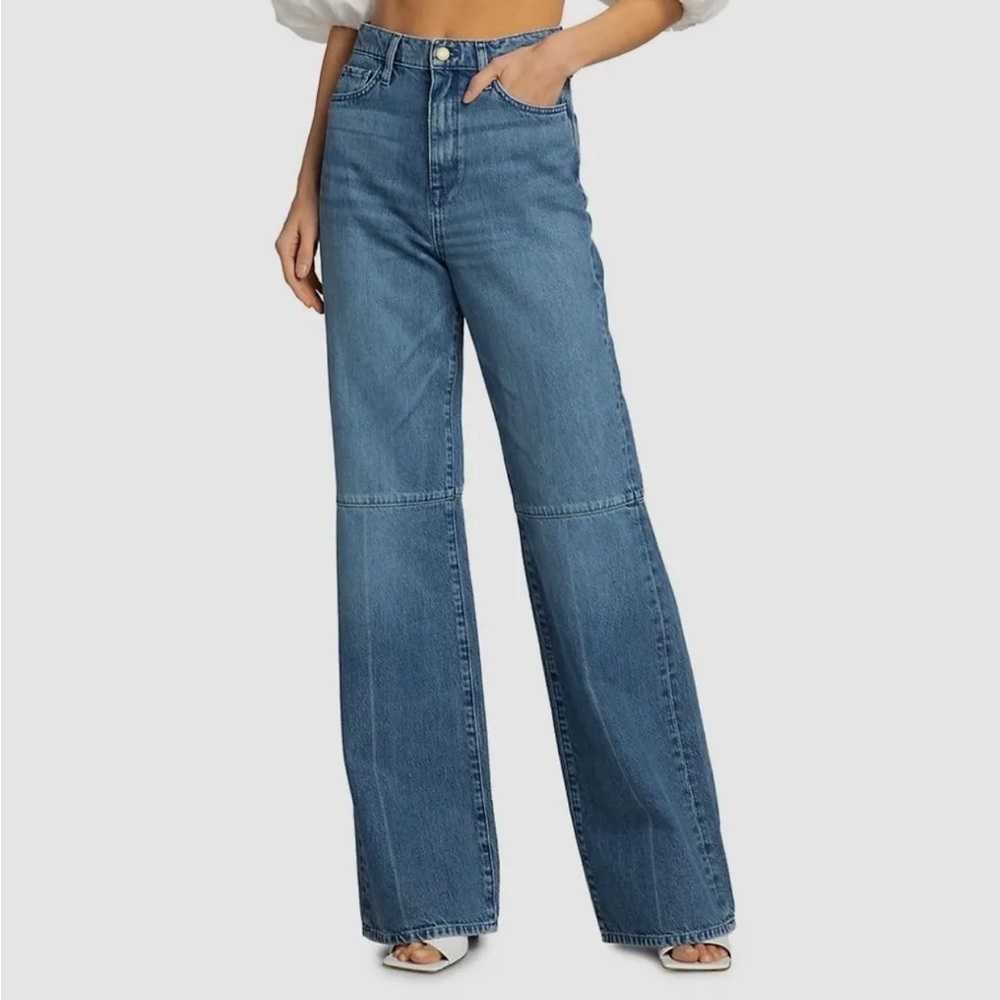 Triarchy's Nashville jeans boast a boot cut silhouette with an ultra high-rise.